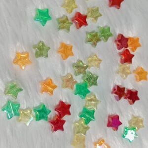 Glass Star Bead