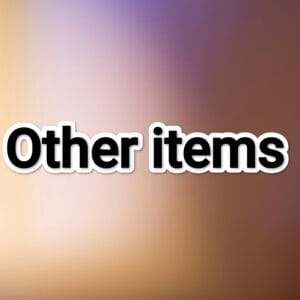 Other Items